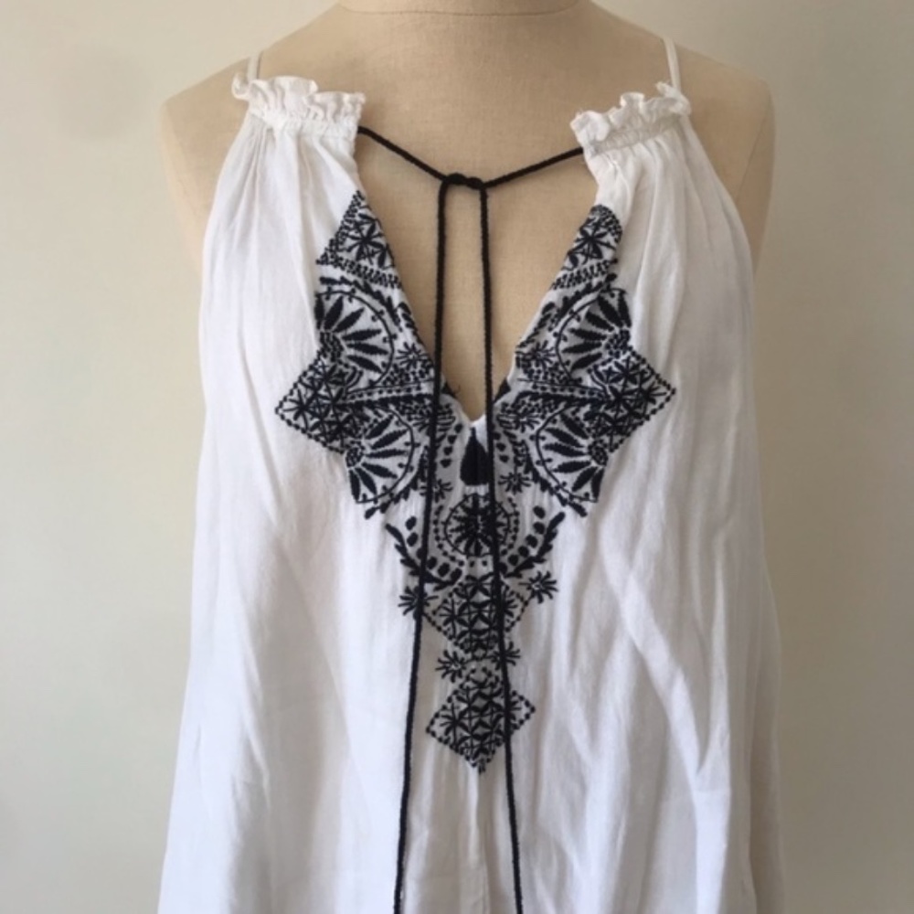 VINTAGE Racerback Embroidered Dress - Picture 4 of 9